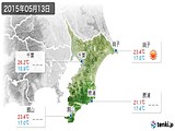 2015年05月13日の千葉県の実況天気