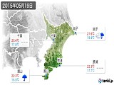 2015年05月19日の千葉県の実況天気