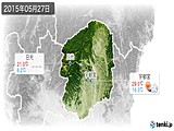 2015年05月27日の栃木県の実況天気