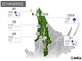 実況天気(2015年06月05日)