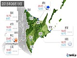 実況天気(2015年06月19日)