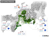 実況天気(2015年07月02日)