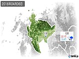 2016年04月06日の佐賀県の実況天気