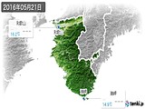 2016年05月21日の和歌山県の実況天気