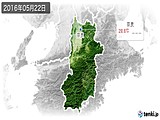 2016年05月22日の奈良県の実況天気