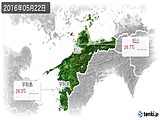 2016年05月22日の愛媛県の実況天気