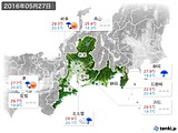 実況天気(2016年05月27日)