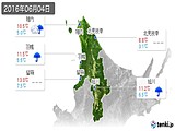 実況天気(2016年06月04日)