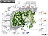 実況天気(2016年07月02日)