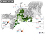 実況天気(2016年07月28日)