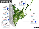 実況天気(2016年08月15日)