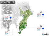 実況天気(2016年08月22日)