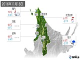 実況天気(2016年11月18日)