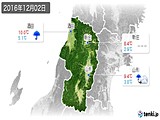 2016年12月02日の山形県の実況天気