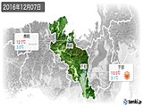 実況天気(2016年12月07日)