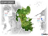 2016年12月26日の大分県の実況天気