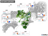 実況天気(2016年12月28日)