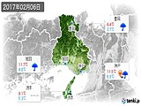 2017年02月06日の兵庫県の実況天気