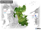 2017年03月31日の大分県の実況天気