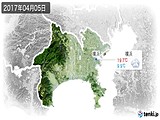 2017年04月05日の神奈川県の実況天気
