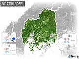 2017年04月06日の広島県の実況天気