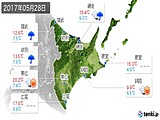 実況天気(2017年05月28日)