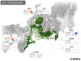 実況天気(2017年06月06日)