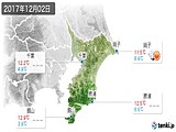 2017年12月02日の千葉県の実況天気