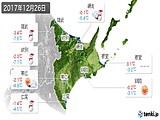 実況天気(2017年12月26日)