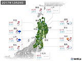 実況天気(2017年12月29日)