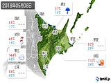 2018年05月08日の道東の実況天気