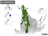 実況天気(2018年05月14日)