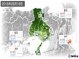 2018年05月19日の兵庫県の実況天気