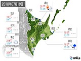 実況天気(2018年07月19日)