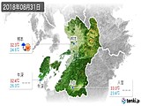 2018年08月31日の熊本県の実況天気