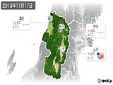 実況天気(2018年11月17日)