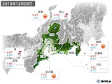 実況天気(2018年12月28日)