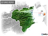 2019年01月05日の徳島県の実況天気