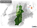 2019年02月02日の奈良県の実況天気