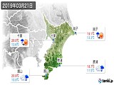 2019年03月21日の千葉県の実況天気