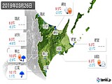 2019年03月26日の道東の実況天気