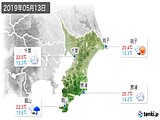 実況天気(2019年05月13日)