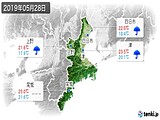 実況天気(2019年05月28日)