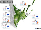 2019年05月29日の道東の実況天気