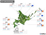 実況天気(2019年05月29日)