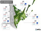 実況天気(2019年06月05日)