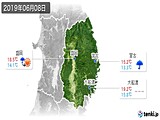 実況天気(2019年06月08日)