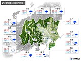 実況天気(2019年06月29日)