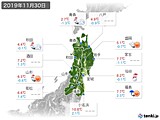 実況天気(2019年11月30日)