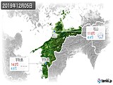 2019年12月05日の愛媛県の実況天気